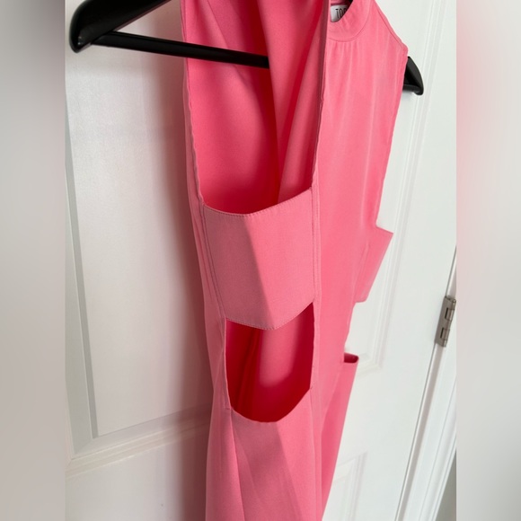 Tobi Barbie Pink Side Cut Out Mini Dress - Picture 4 of 6